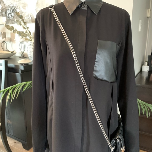 Rudsak tunic, black, with leather - Picture 11 of 12
